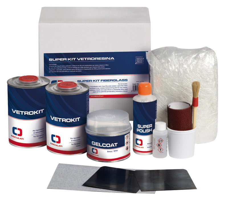 Fiberglass super kit - foto originale Osculati Srl