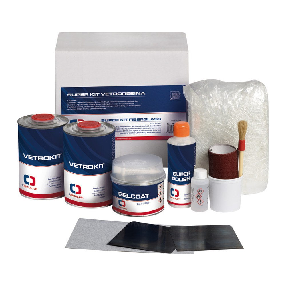 Fiberglass super kit - foto originale Osculati Srl