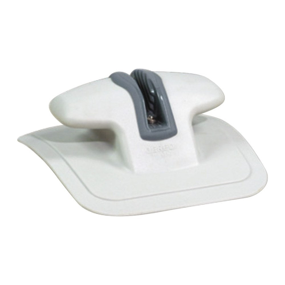 Fast Rubber bow cleat w/clam cleat RAL7035 - foto originale Osculati Srl