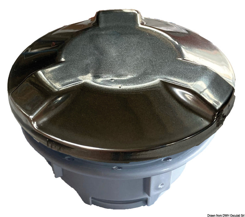Scoprega Inflation valve Chromed w/exchangeable body core - foto originale Osculati Srl
