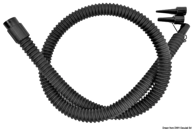 Scoprega Tubo 4mt gonfiatore GE 22 RC + raccordi - foto originale Osculati Srl