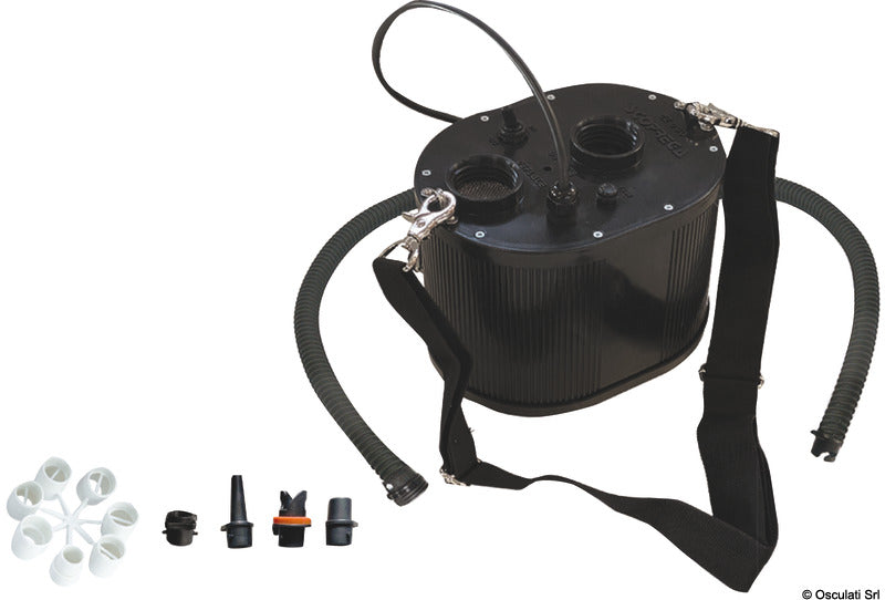 Gonfiatore SCOPREGA elettrico GE 900 230V - foto originale Osculati Srl