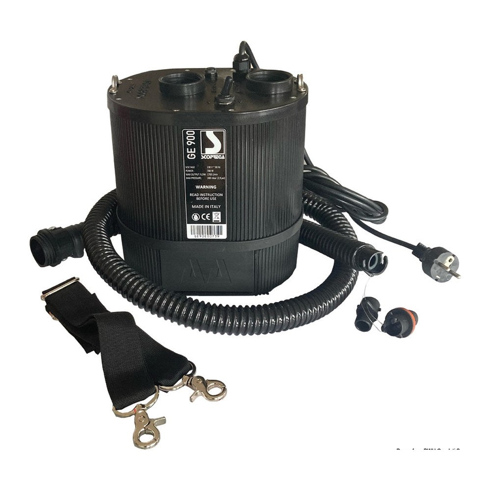 SCOPREGA GE 900AA-PLUS 230V electric inflator - foto originale Osculati Srl