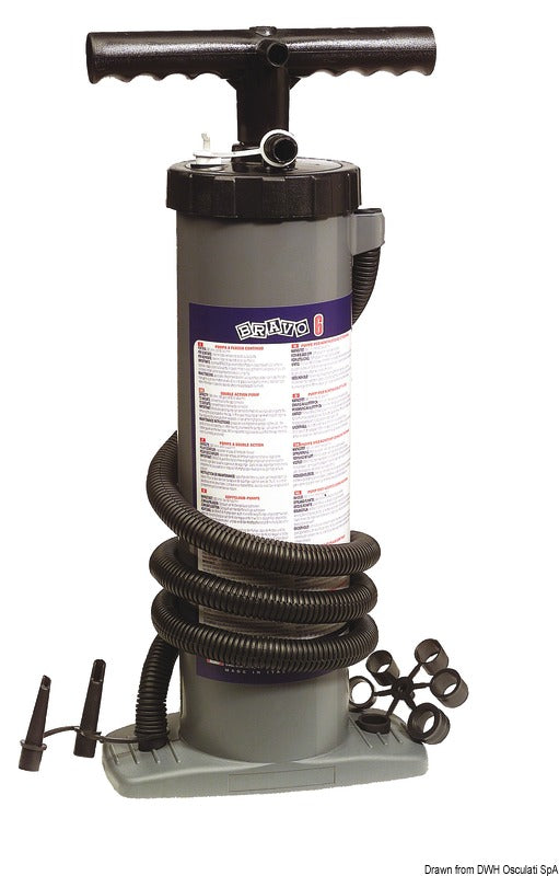 Scoprega Bravo 6 inflator - foto originale Osculati Srl