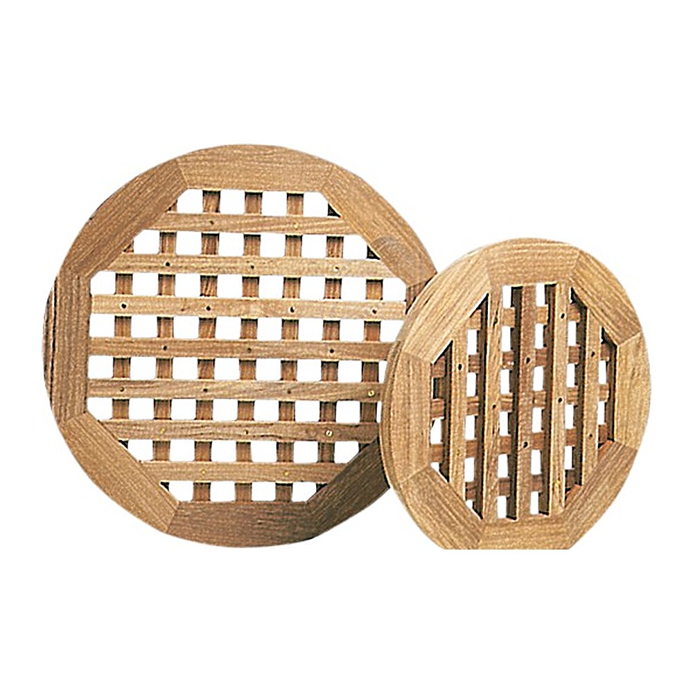 ARC Teak round grating Ø 400 mm - foto originale Osculati Srl