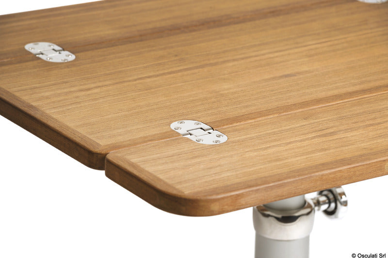 ARC Foldable teak table top 70x80 cm - foto originale Osculati Srl
