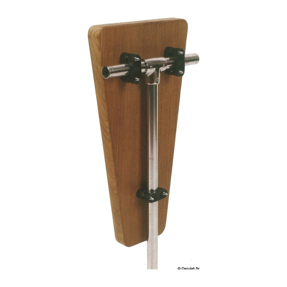 ARC Teak outboard motor bracket 3 clamps - foto originale Osculati Srl