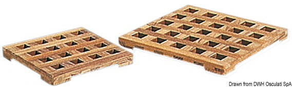 ARC Grating countertop 150x150 mm - foto originale Osculati Srl