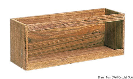 ARC Teak book shelf 382x150x131 mm - foto originale Osculati Srl