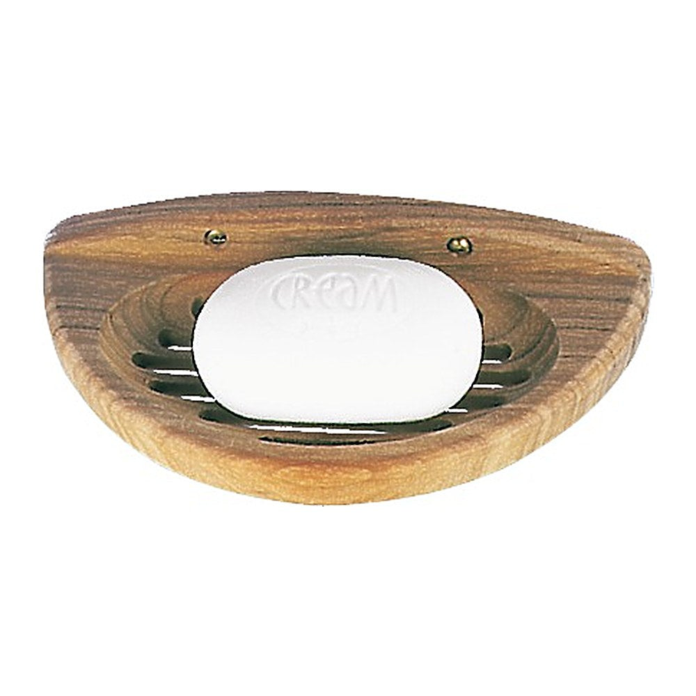 ARC Teak soap dish 180x90x35 mm - foto originale Osculati Srl