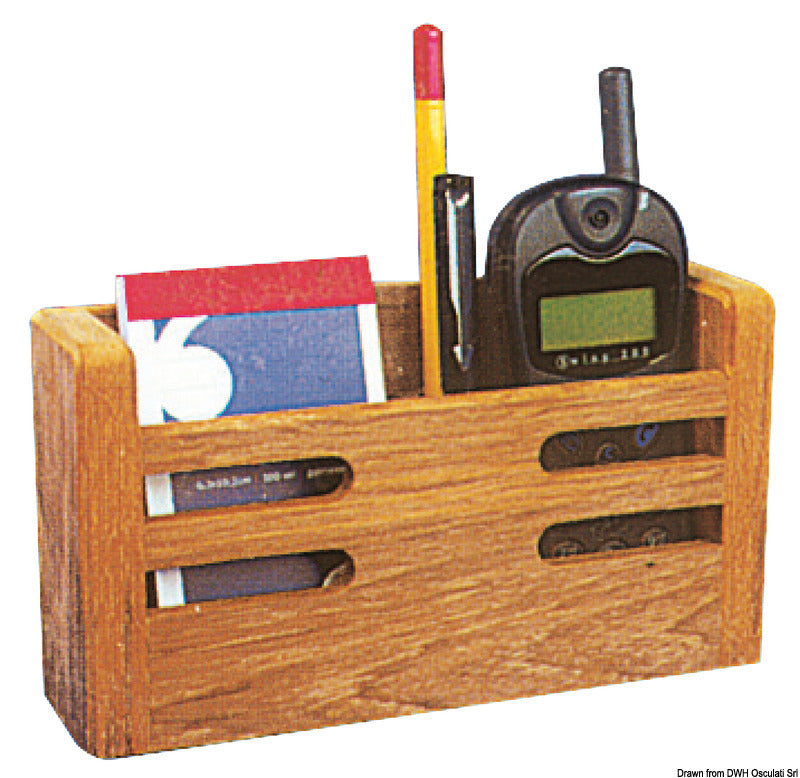ARC Multipurpose teak container 180x100x50 mm - foto originale Osculati Srl