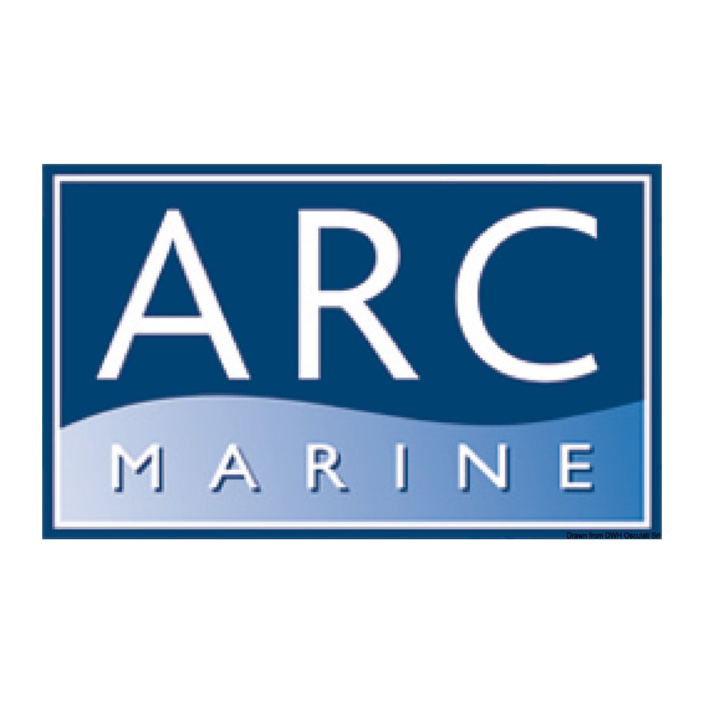 ARC Teak handrail 1075 mm - foto originale Osculati Srl