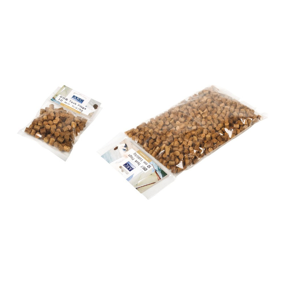ARC Teak plugs 15 mm 100 pcs - foto originale Osculati Srl