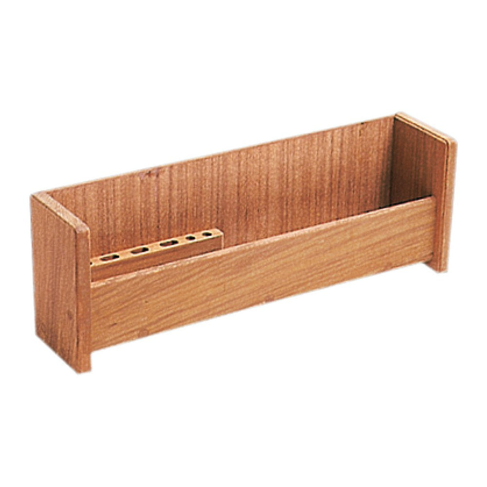 ARC Teak plotting instrument holder435x100x150 mm - foto originale Osculati Srl