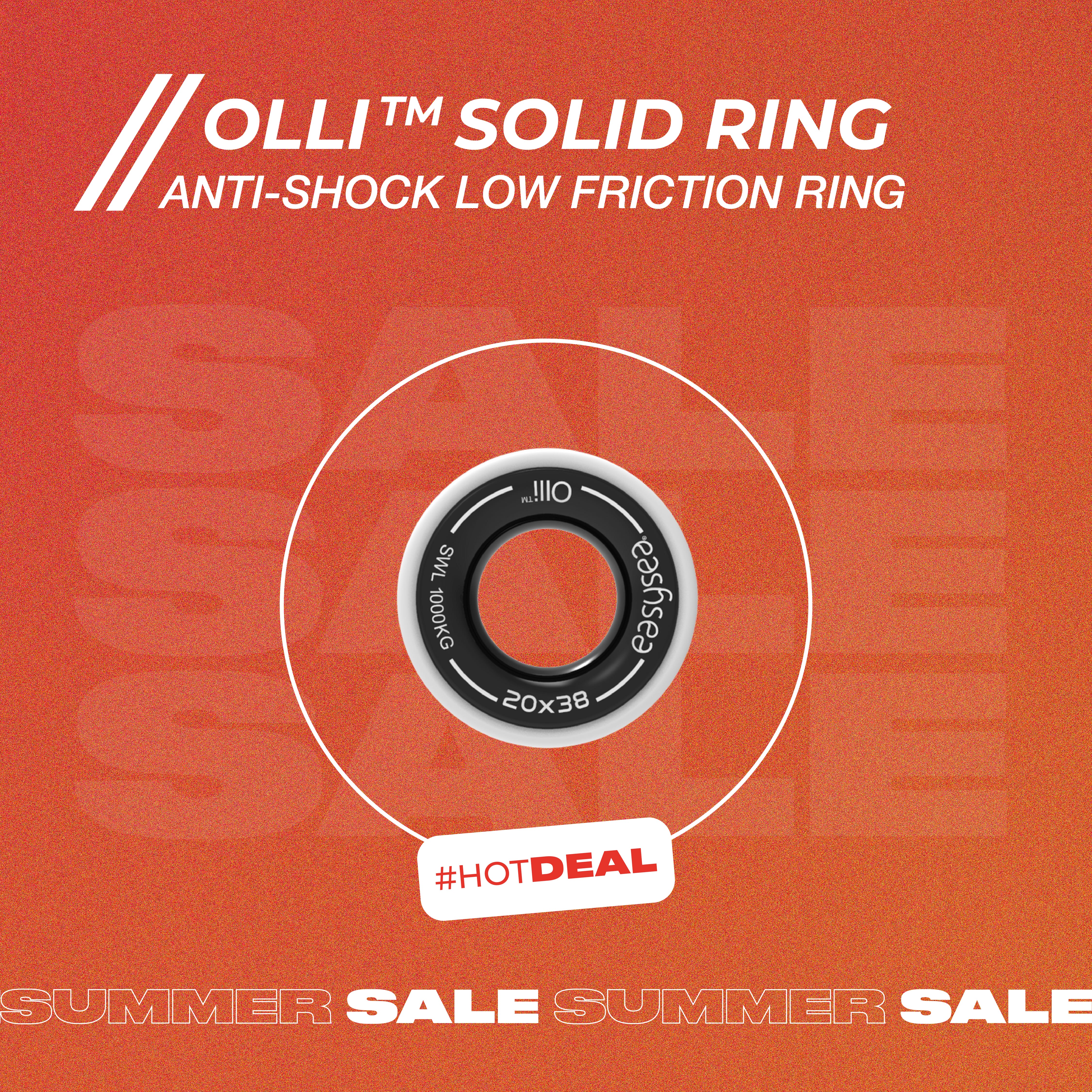 Olli™ - Solid ring anti-urto in alluminio