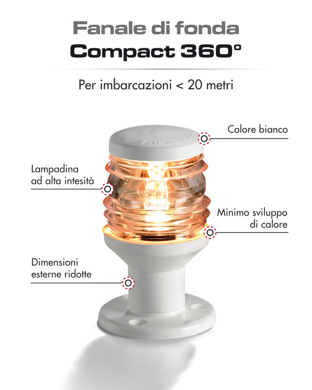 Halogen bulb 5 W (pack of 10) - foto originale Osculati Srl