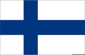 Flag Finland 40 x 60 cm - foto originale Osculati Srl
