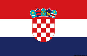 Flag Croatia 70 x 100 cm - foto originale Osculati Srl