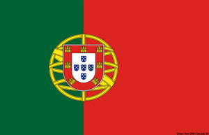 Flag Portugal 20 x 30 cm - foto originale Osculati Srl