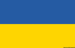 Flag Ukraine 70 x 100 cm - foto originale Osculati Srl