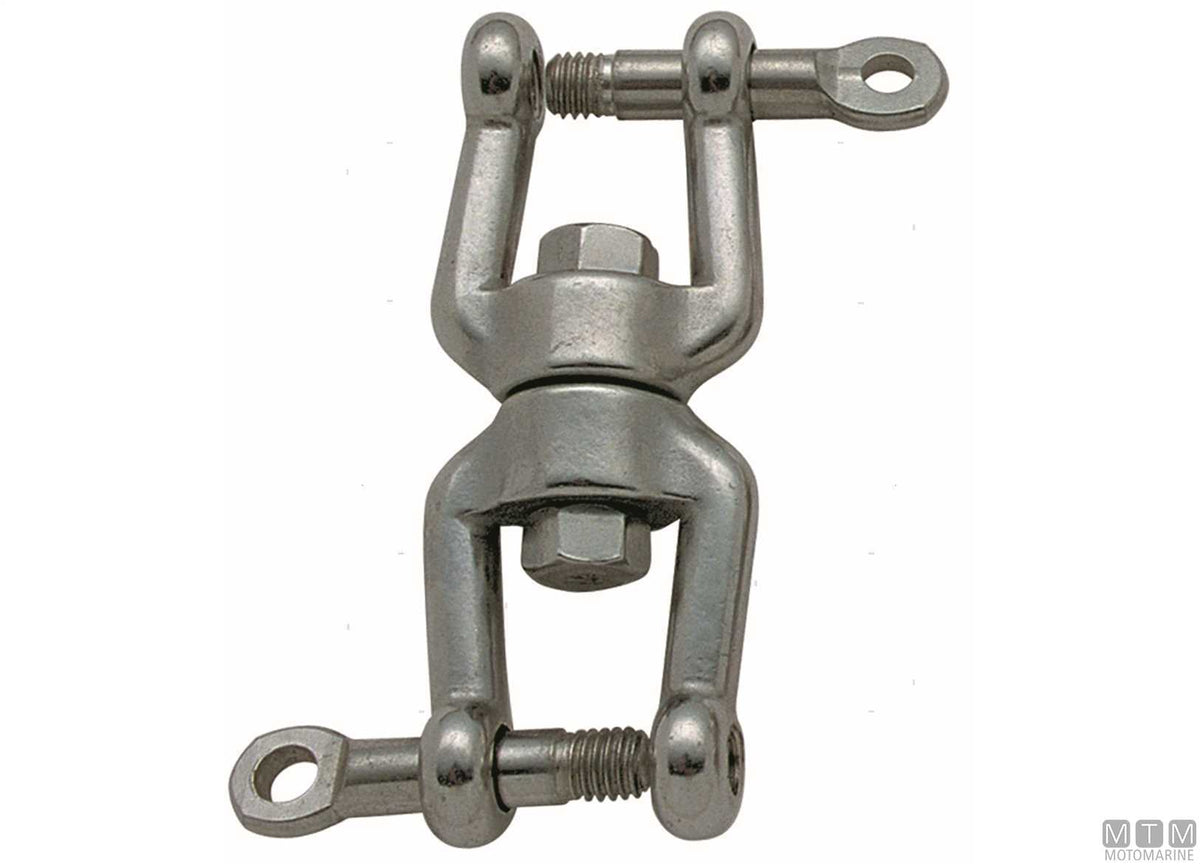 Shackle/shackle swivel Ø6 mm AISI 316 stainless steel - original photo Motomarine Srl