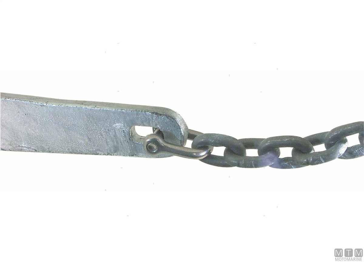 Screw pin shackle Ø8 mm stainless steel 316 - original photo Motomarine Srl