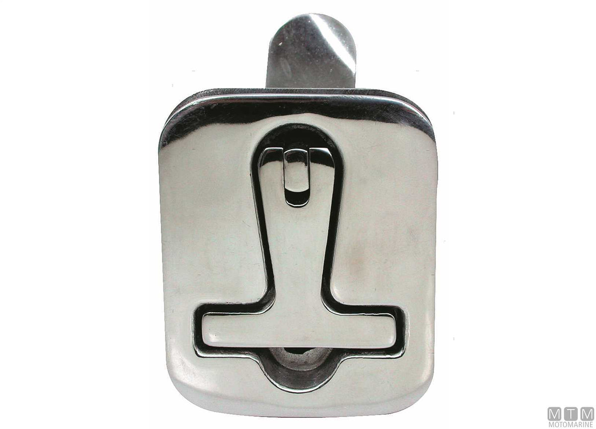 Q1 compression latch 63x78 mm stainless steel 316 - original photo Motomarine Srl