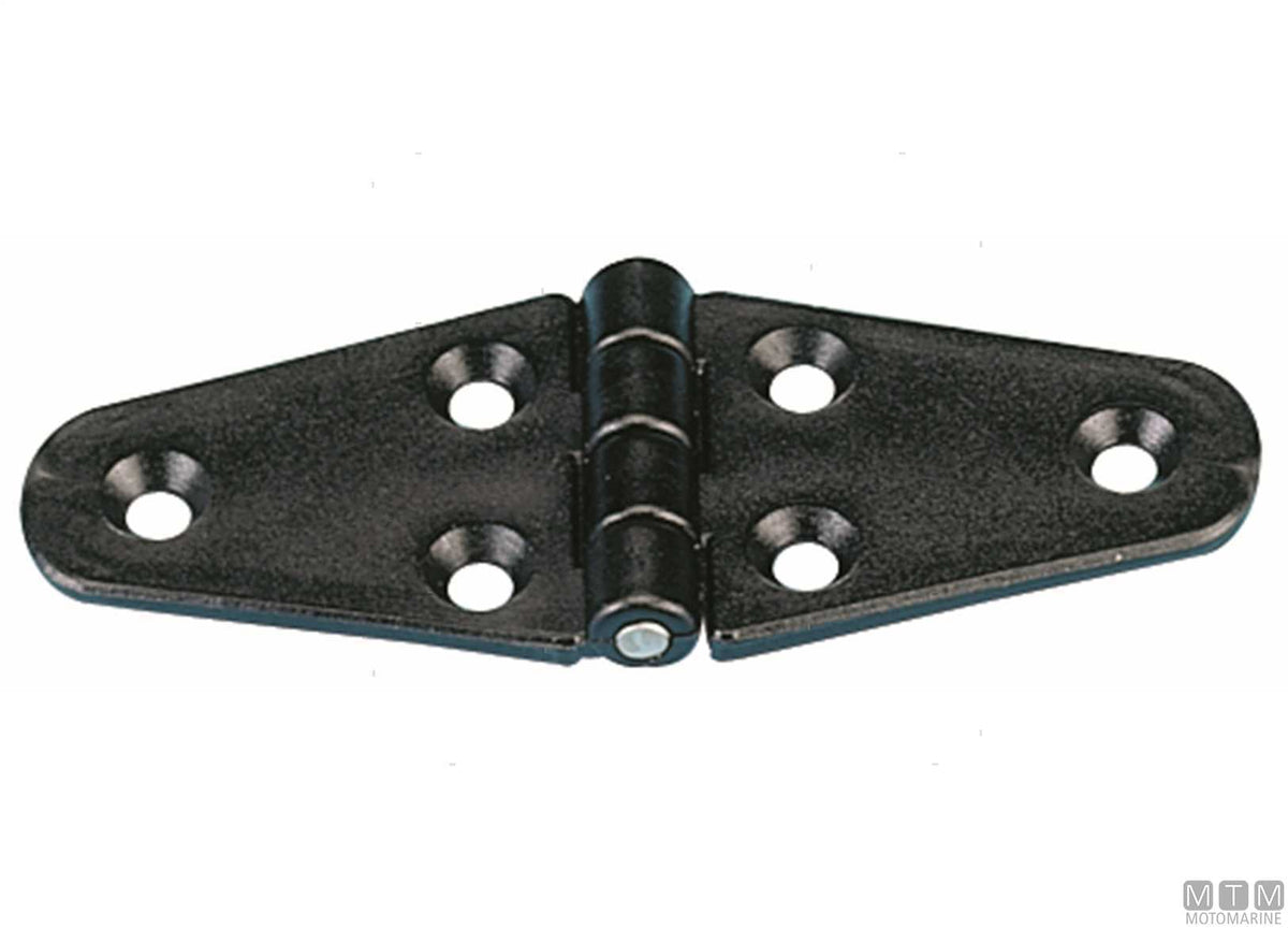 Wing hinge 40x110 mm in white plastic - original photo Motomarine Srl