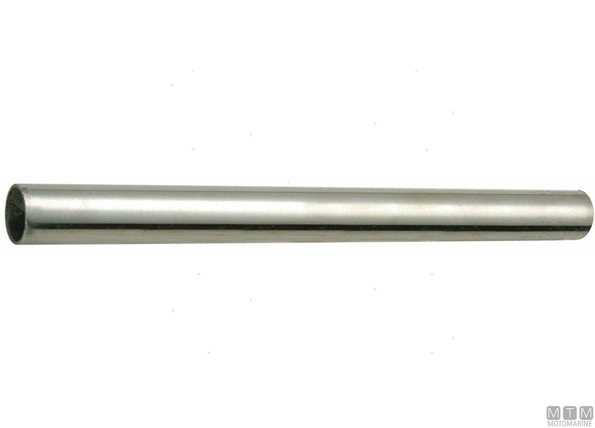 Stainless steel 316 tube Ø25 mm thickness 1.5 mm 3 m - original photo Motomarine Srl