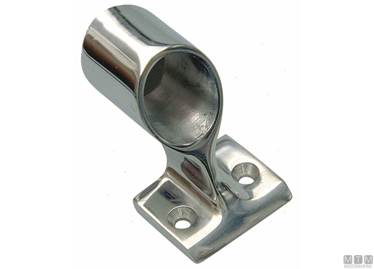 Through support New Line D22 mm, stainless steel 316 - original photo Motomarine Srl
