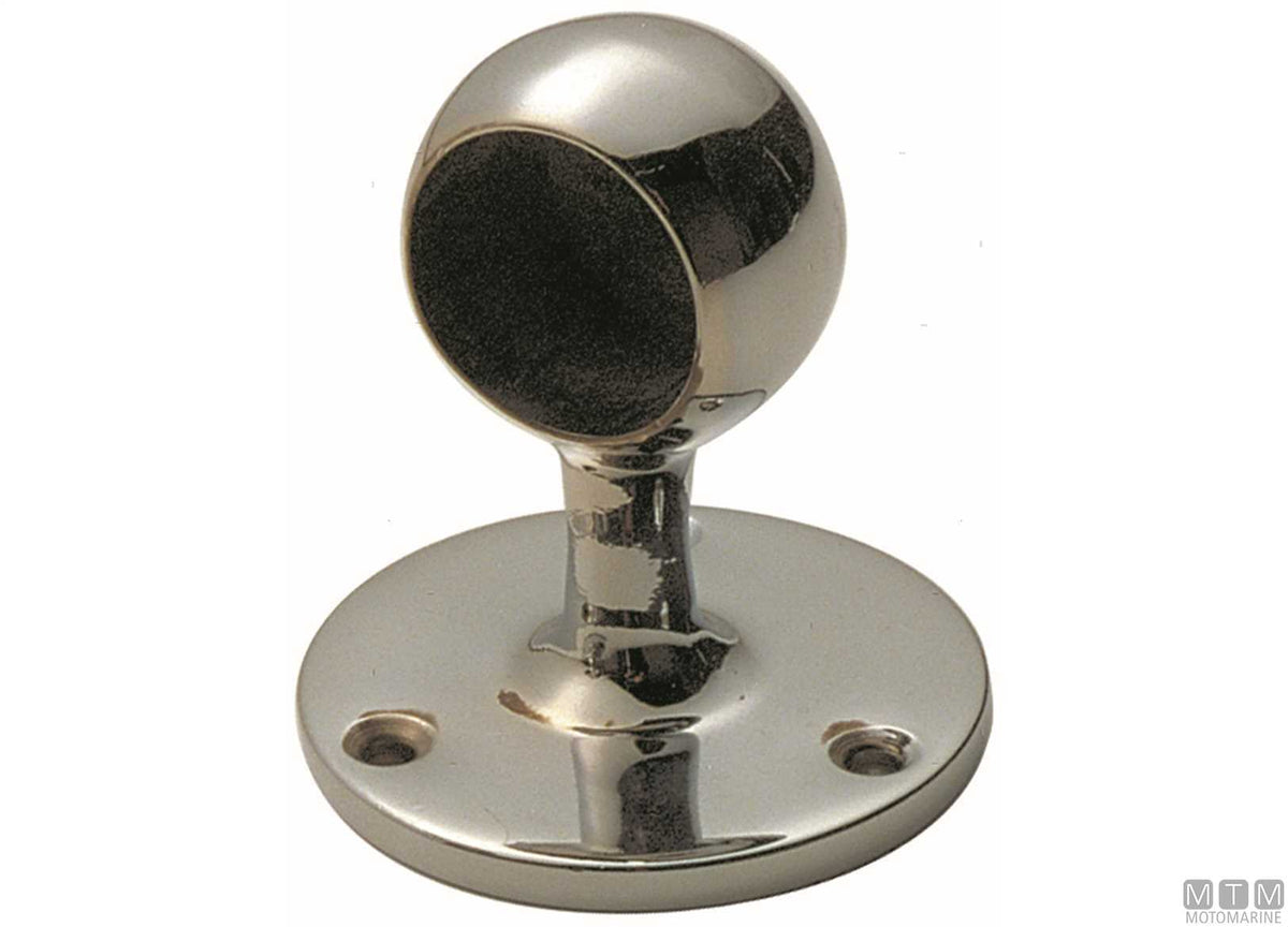 Through support D25 mm, chrome-plated brass - original photo Motomarine Srl
