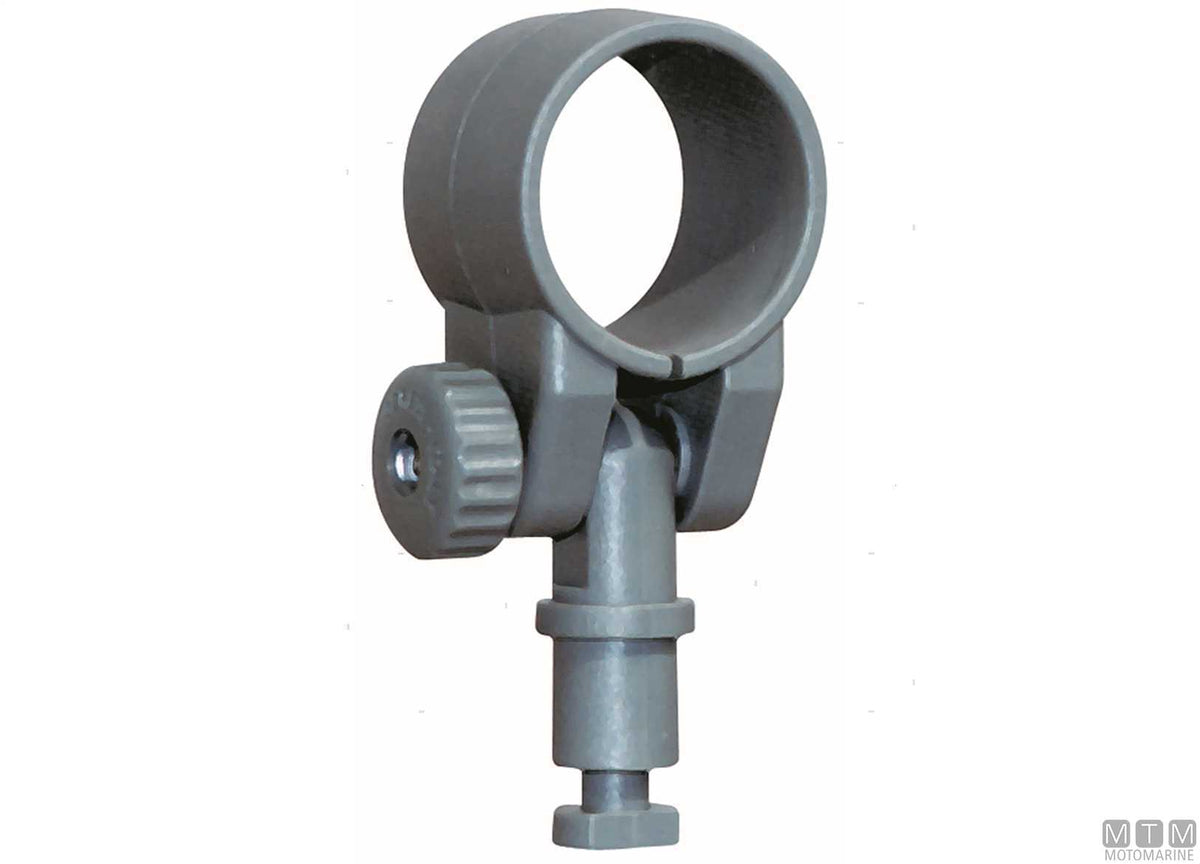 Clamp-on oarlock, 35 mm opening, black - original photo Motomarine Srl