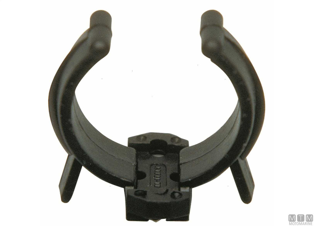 Fastening clip Ø34/45 mm black - original photo Motomarine Srl
