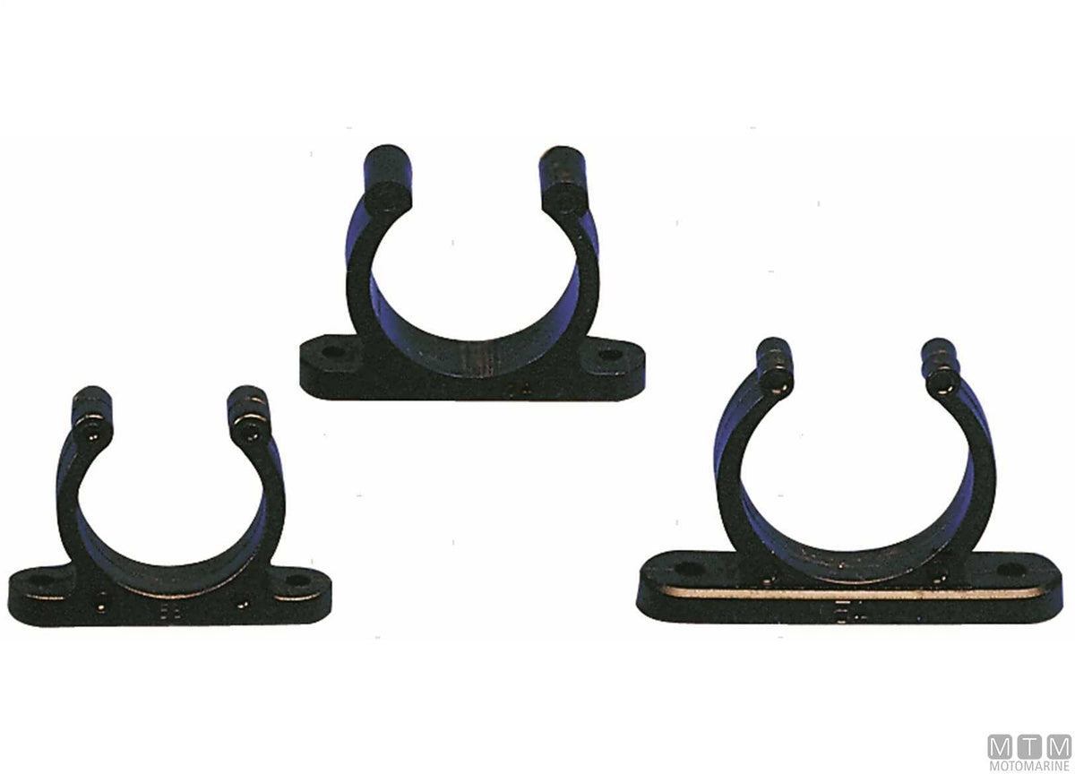 Standard fastening clip Ø45 mm black - original photo Motomarine Srl