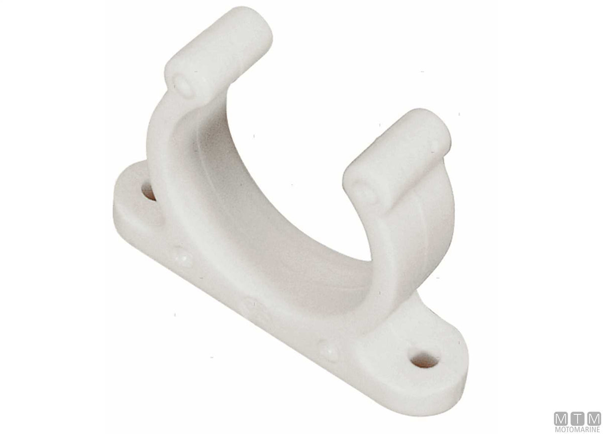 Standard fastening clip Ø45 mm white - original photo Motomarine Srl