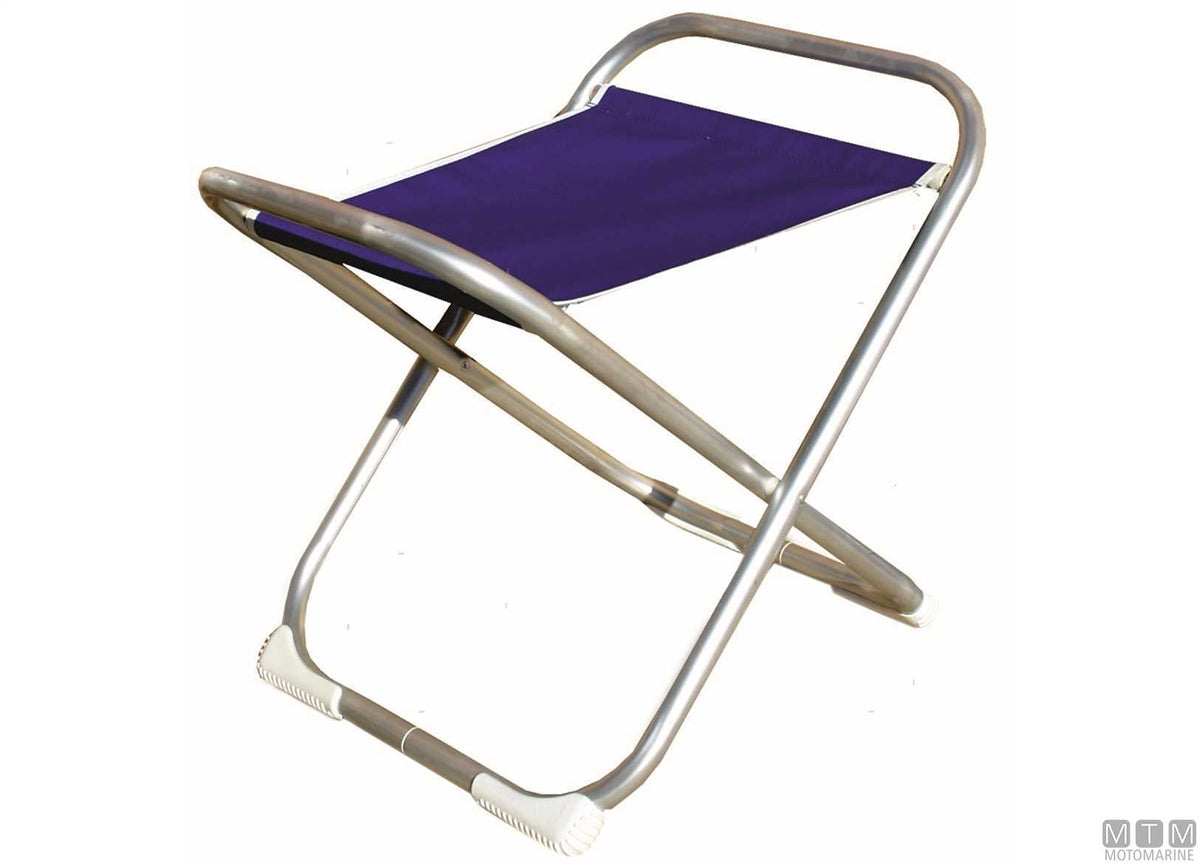 Forma Marathon M700 stool, white, aluminium - original photo Motomarine Srl