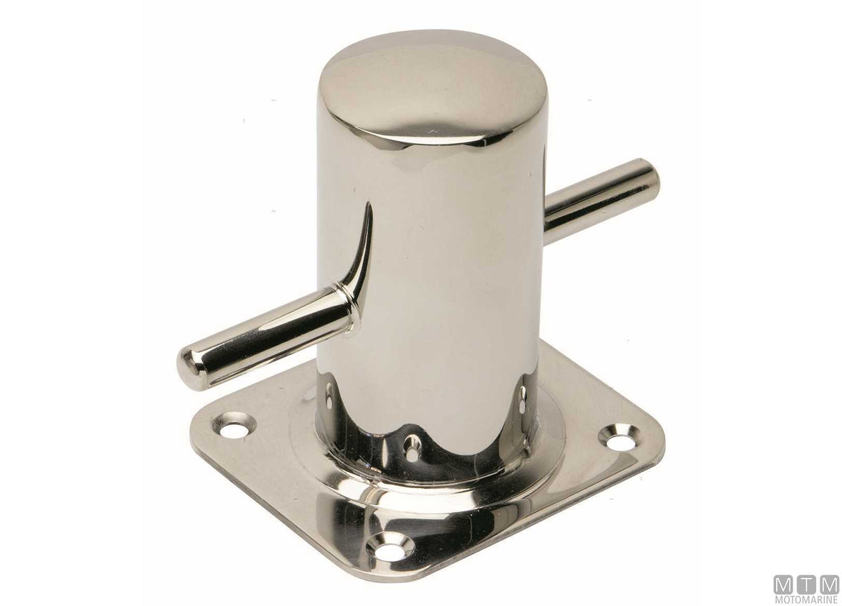 Bow cleat 97x122 mm stainless steel 316 - original photo Motomarine Srl