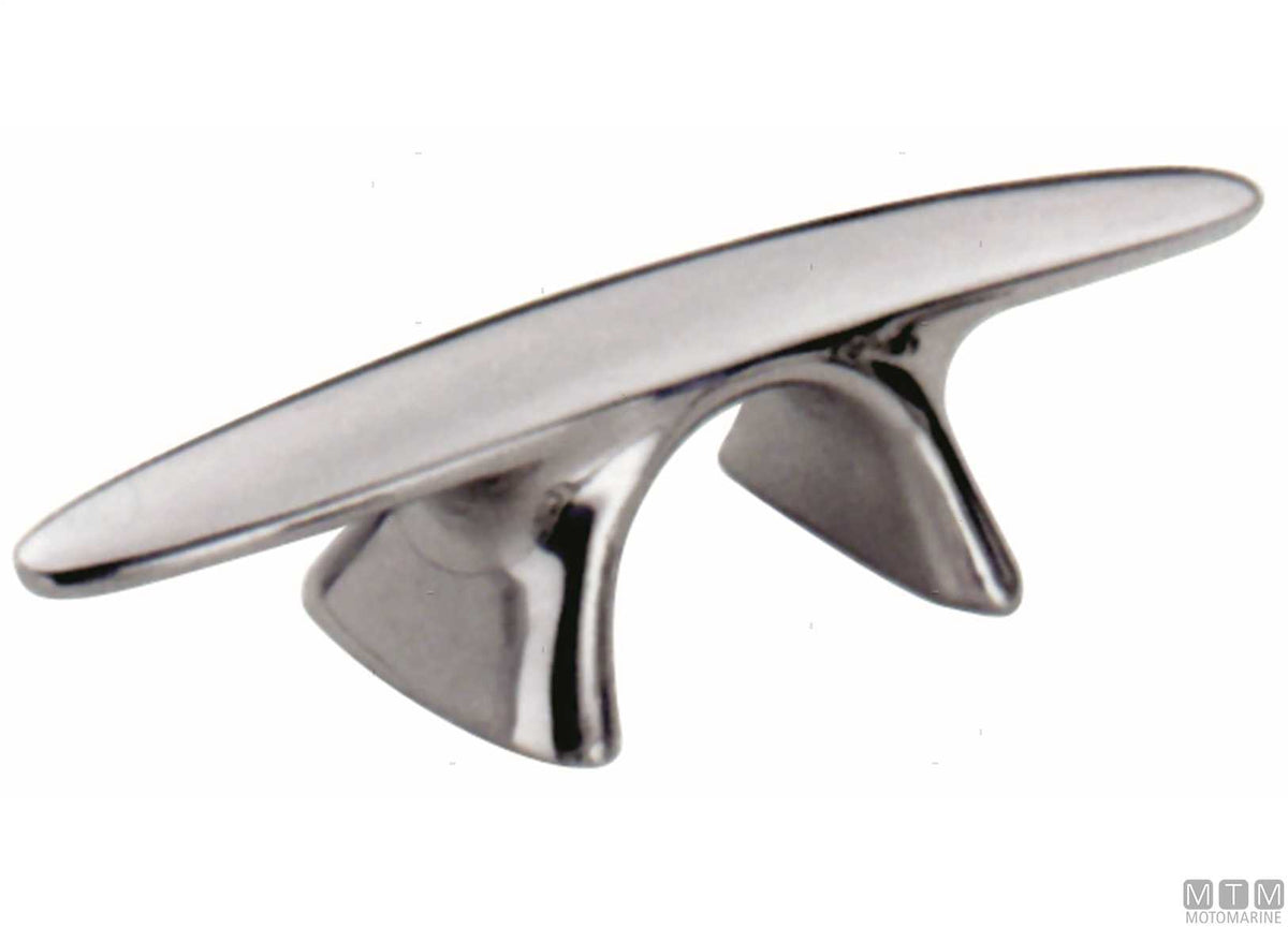 Silver Gate cleat 250 mm in stainless steel 316 - original photo Motomarine Srl