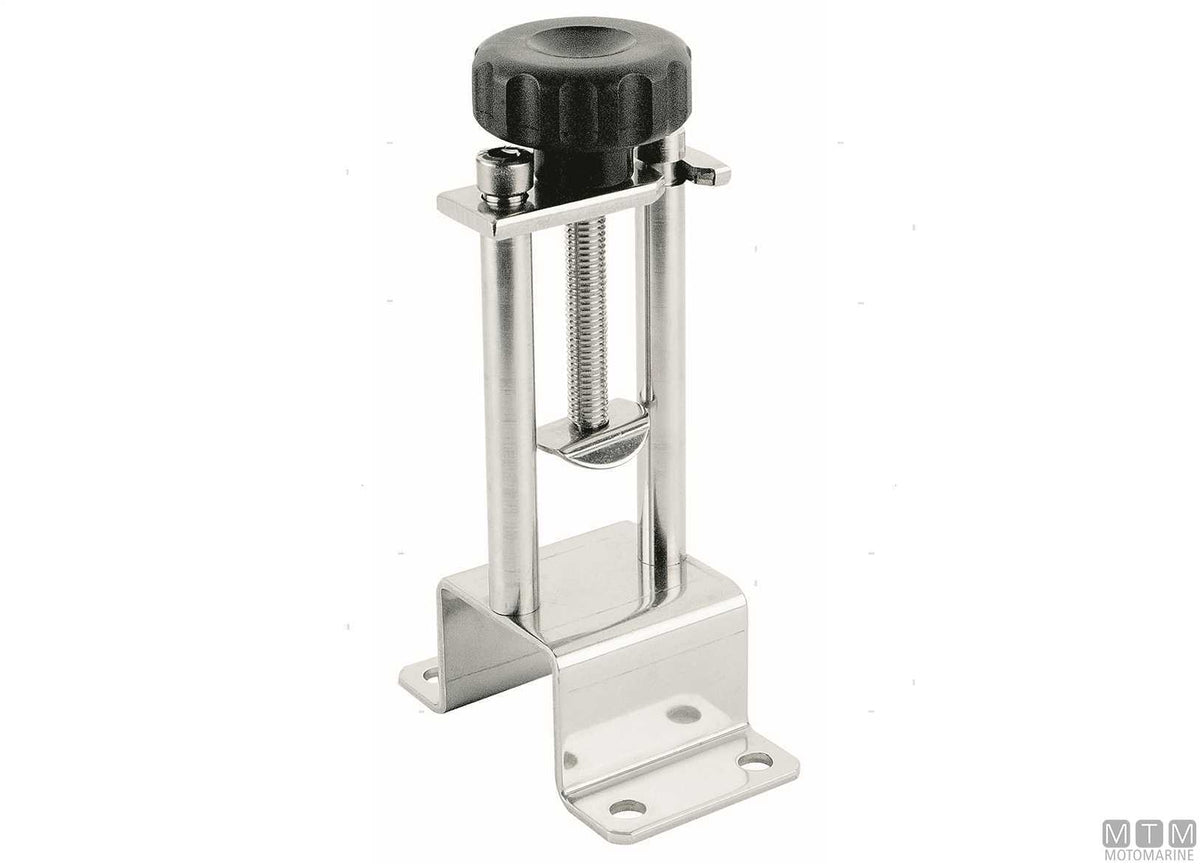 Fixed chain fairlead Rising 1, 150 mm, in AISI 316 stainless steel - original photo Motomarine Srl