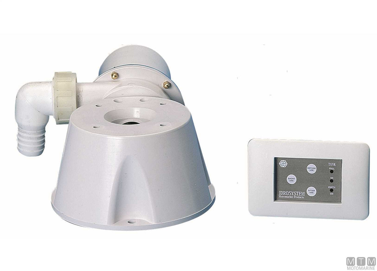 Ocean vacuum toilet macerator pump kit 12V - original photo Motomarine Srl