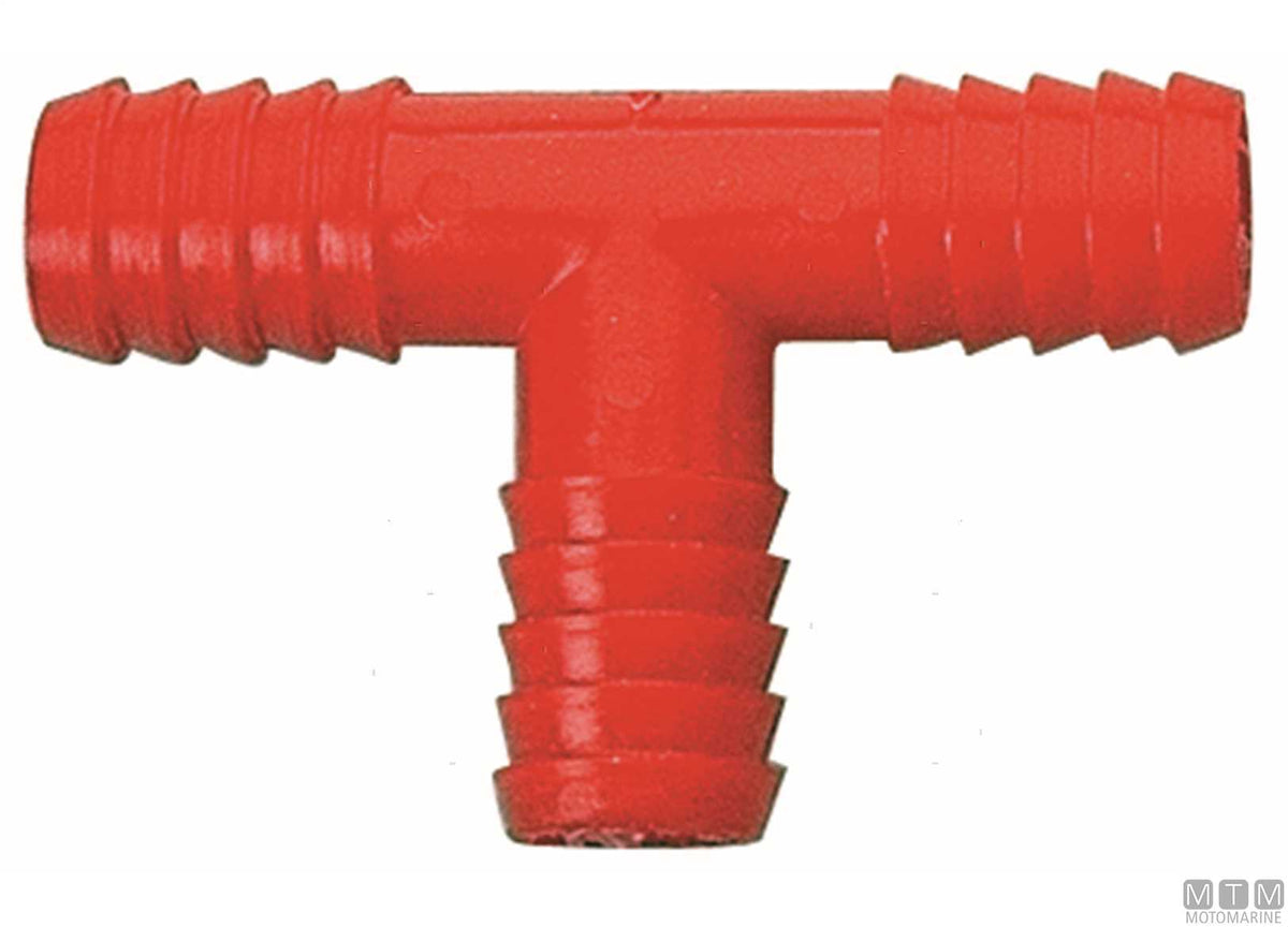 T-fitting Ø25 mm plastic - original photo Motomarine Srl