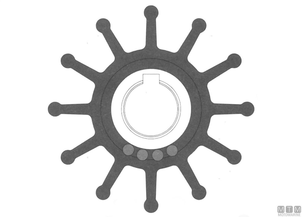 Impeller Johnson 09-702B-1 - original photo Motomarine Srl