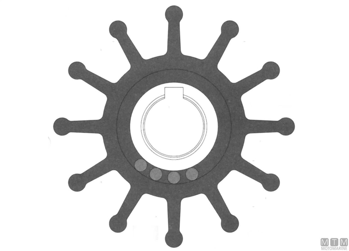 Impeller Johnson 09-702B-1 - original photo Motomarine Srl