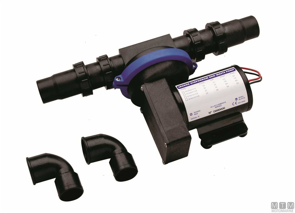 Ocean Waste black water pump 32L 24V - original photo Motomarine Srl