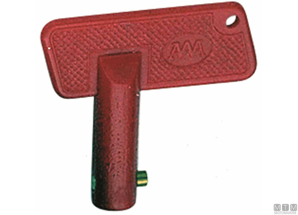 Spare key for battery disconnect switch 2103009 - original photo Motomarine Srl