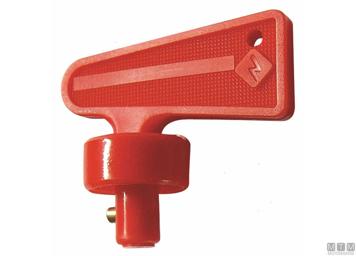 Spare key for battery disconnect switch 2103002/2103007 - original photo Motomarine Srl