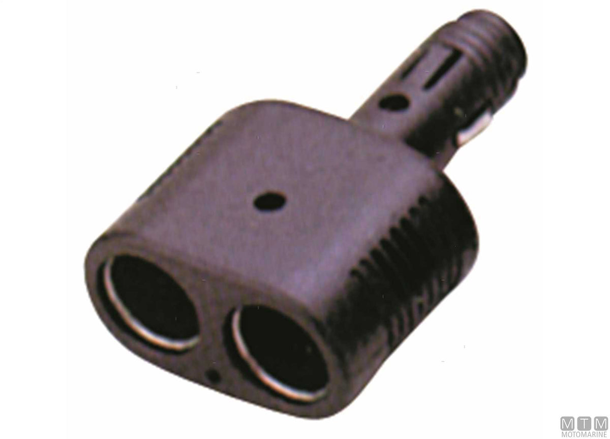 Triple 12V socket - original photo Motomarine Srl