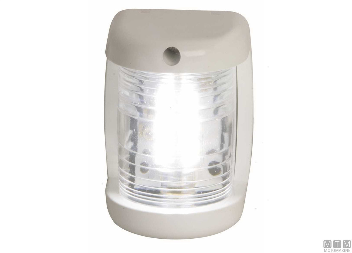 LED combined navigation light, red/green, Mini, white, 43x59 mm - original photo Motomarine Srl