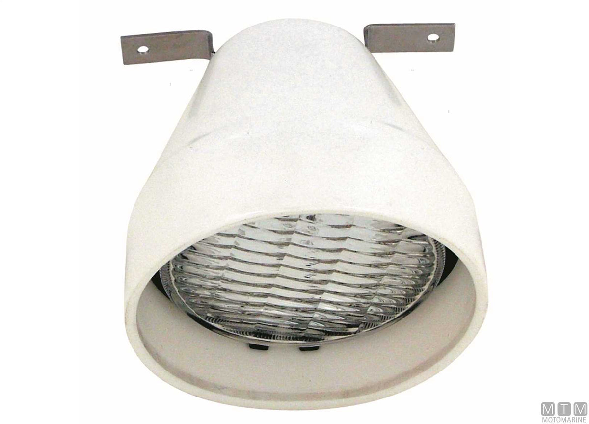 Spreader light with soft PVC housing Ø110 mm - original photo Motomarine Srl