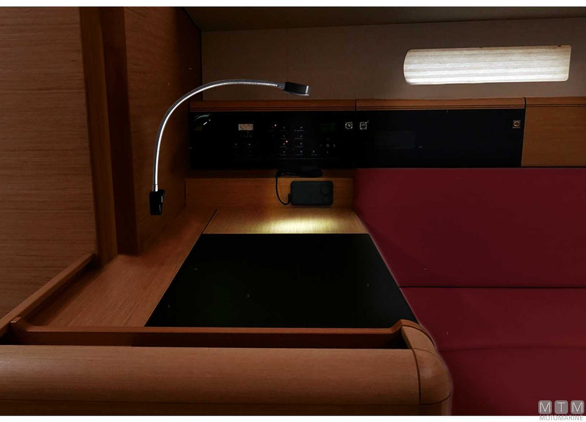 Copilot 2 red LED chart light - original photo Motomarine Srl